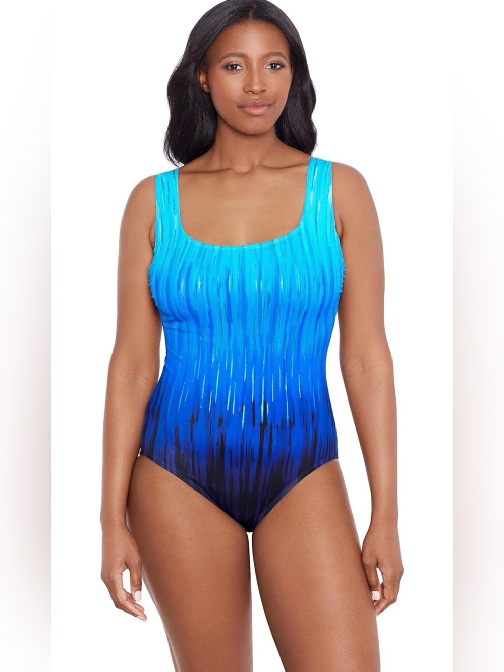 Longitude Great Lengths Women's Triple X Back Tank One Piece Swimsuit